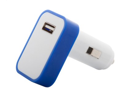 USB nabíjačka do auta (Farba blue)
