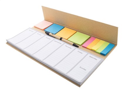 týždenný stolný diár (Farba natural)