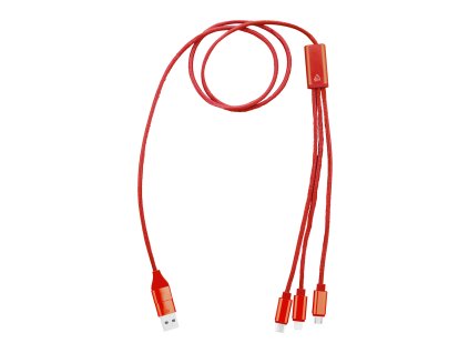 USB nabíjací kábel (Farba red)