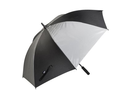 reflexné RPET dáždnik (Farba black)