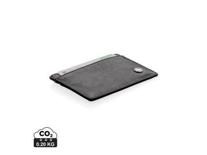 PU obal na karty s RFID ochranou (Farba čierna)