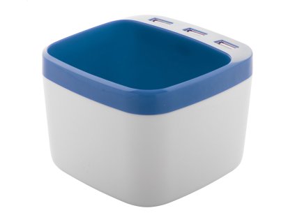 stojan na perá s USB hubom (Farba blue)