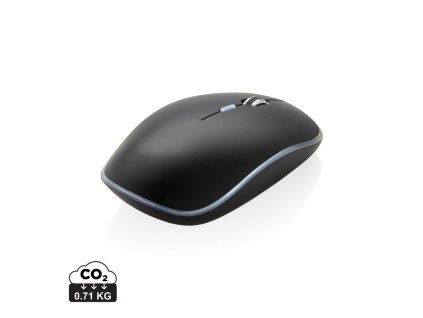 Light up bezdrôtová myš (Farba čierna)