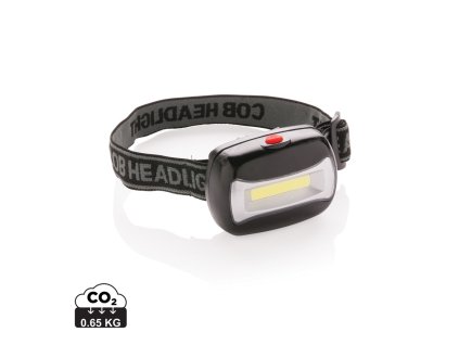 COB čelovka (Farba čierna)