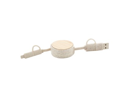 USB nabíjací kábel (Farba natural)