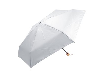 RPET mini dáždnik (Farba white)