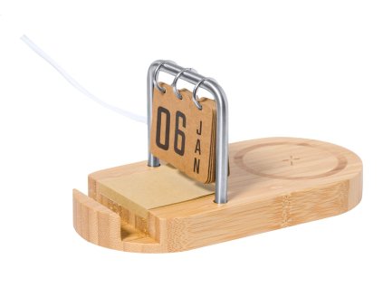 multifunkčná bezdrôtová nabíjačka (Farba natural)