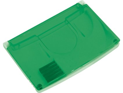Note holder and keyboard cleaner brush (Farba green)