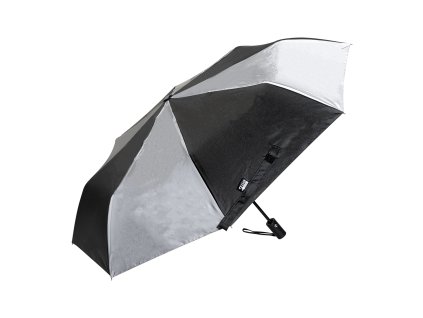 reflexné RPET dáždnik (Farba black)