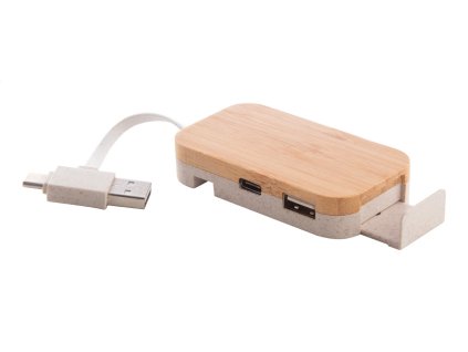 USB hub (Farba natural)