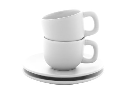 sada šálok na espresso (Farba white)