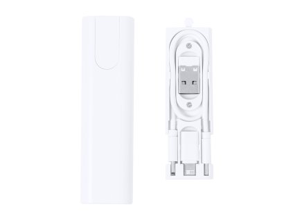 Súprava USB nabíjacích káblov (Farba white)