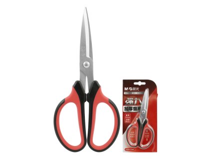 noznice office m g 154 mm cervene