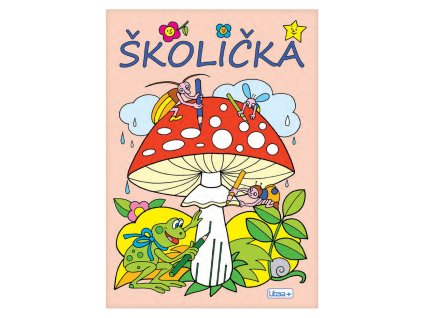 omalovanka a5 litera skolicka