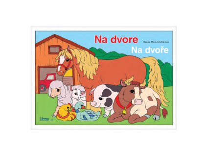 omalovanka a5 litera na dvore