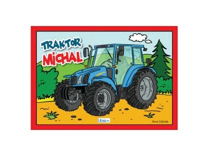 omalovanka a5 litera traktor michal