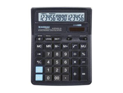 Kalkulačka Donau Tech K-DT4161 čierna