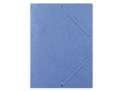 Prešpánový obal s gumičkou DONAU modrý