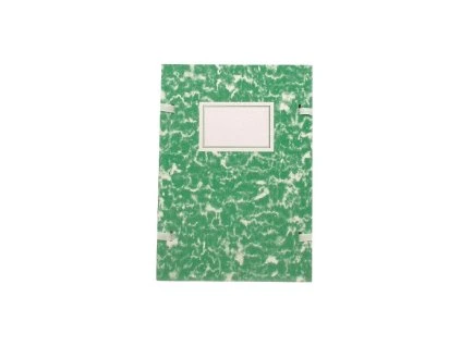 Spisové dosky A4 mramor zelený