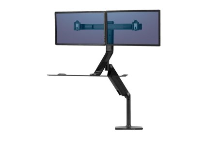 Polohovateľný stojan Sit-Stand Extend pre 2 monitory