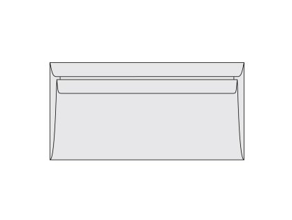 Poštové obálky DL samolepiace, 25 ks