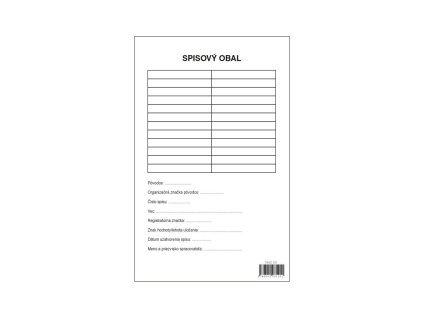Spisový obal, A4 dvojlist, 500 ks