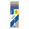 napln gumovacia pilot frixion 0 7 mm 6 ks modra