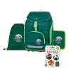 skolska taska 4 dielny set oxy sherpy green