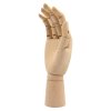 drevena figurka 25 cm prava ruka