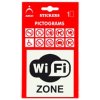 informacna samolepka wi fi zone 8 x 8 cm