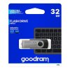 goodram usb flash disk usb 2 0 32gb cierny uts2 0320k0r11 usb a s otocnou krytkou