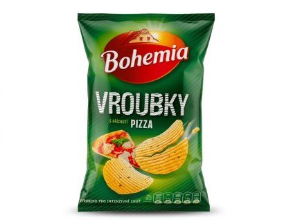 Bohemia vroubky s příchutí Pizza 55g