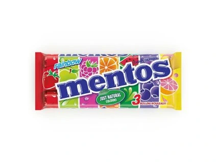 Mentos Rainbow 3 x 37,5 g (112,5 g)