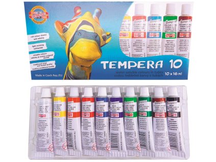 Tempera 10x16 ml