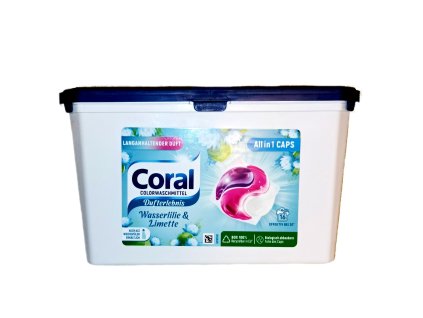 Coral Colorwaschmittel, All in 1 caps (16pd)