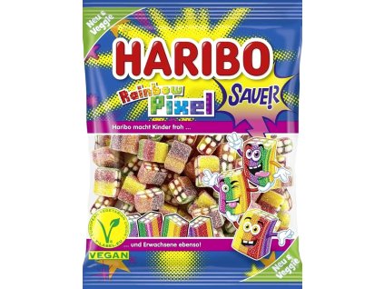 Haribo rainbow pixel sauer