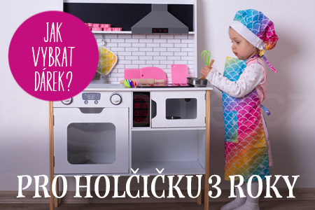 Jaký vybrat dárek holčičce 3 roky?