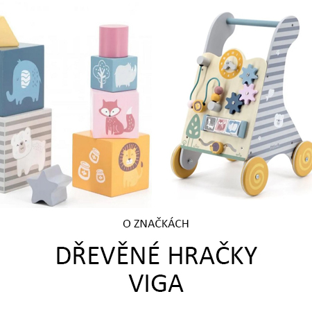 Dřevěné hračky VIGA