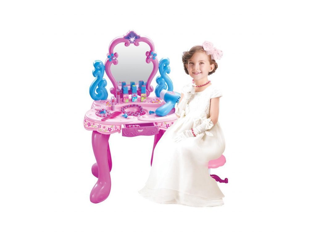 Dívčí kosmetický stolek s doplňky (bez stoličky) - Martonie