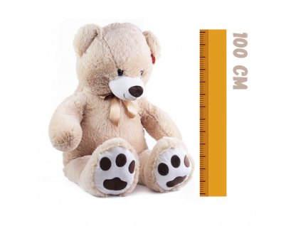 Velký plyšový medvěd Fido, 100 cm