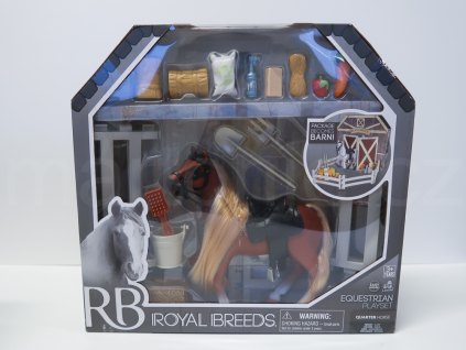 Royal Breeds Kůň s doplňky 17 cm