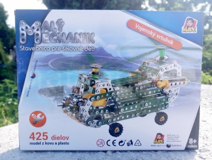 Malý mechanik - šroubovací vojenský vrtulník 425 ks