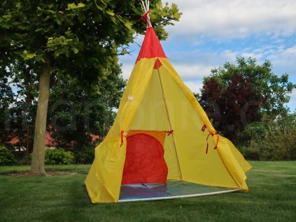Dětský stan Indiánské týpí - vnitřní/ venkovní