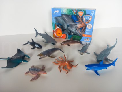Animal Planet Zvířátka mořská - box 10 ks 16,2 cm