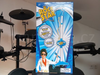 Mikrofon Rock Star - modrý