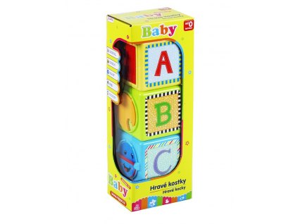 kostky naučné baby 3 ks