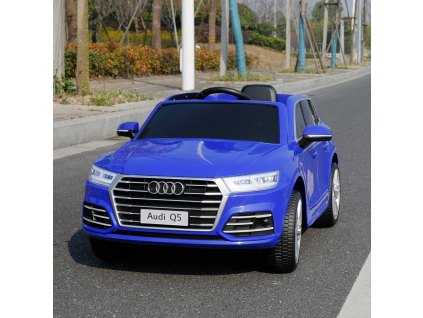 Velké elektrické autíčko Audi Q5 2 motory Modré