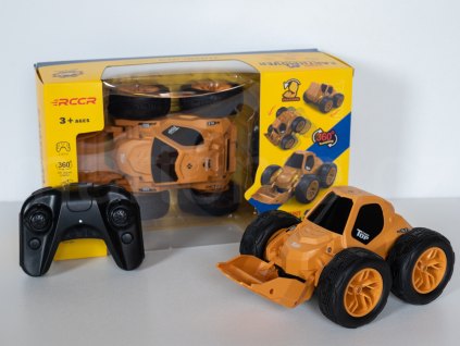 Buldozer překlápěcí RC na dálkové ovládání 20 cm