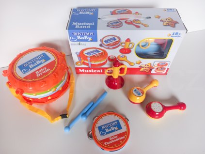 Bontempi Hudební sada 4 nástrojů pro malé děti