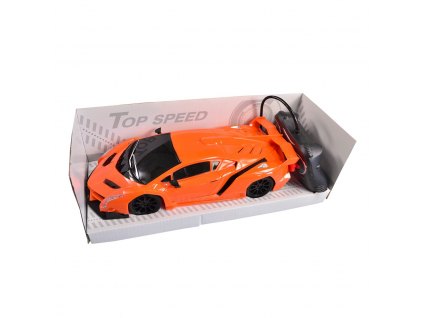 Sporťák na dálkové ovládání 26 cm - oranžový